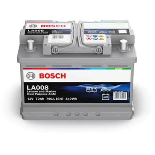 Bosch LA008 Dual AGM 70Ah 12V