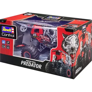 REVELL Monstertruck Predator 2,4GHz RTR rot schwarz mehrfarbig (24559)