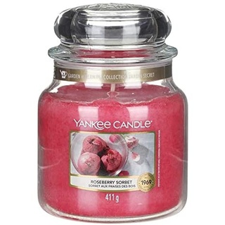 Yankee Candle Classic Duftkerze, Glas, pink, 12,7cm, 411