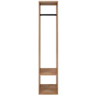 Kompaktgarderobe Max Holzoptik Artisan-Eiche