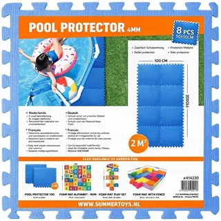 Neustanlo Pool Fliesen Set Blau 50x50 cm