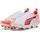 Puma 5 FG/AG Fußballschuhe 01 white/black/glowing red 37