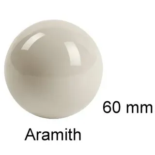 Aramith Spielball Aramith 60 ́ weiß, Kugel für Pool Billard