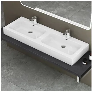 doporro Colossum830 Doppelwaschbecken 140 x 48 cm