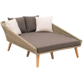 OUTLIV. Avarua Daybed, 126x160x71 cm, Akazie/Holz/Rope