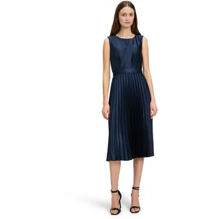 Betty & Co Chiffonkleid mit Plissee Dunkelblau,38 | 38