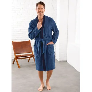 Witt Weiden Bademantel FEEL GOOD Blau 56