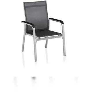 Kettler Basic+ Premium Stapelsessel 66 x 68 x 67 cm silber