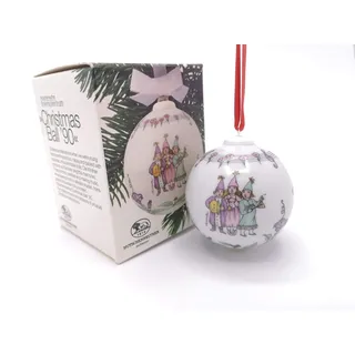 Hutschenreuther Porzellankugel Weihnachtskugel 1990 OVP
