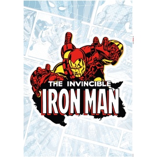 Komar Deko-Sticker Iron Man Classic 50 x 70 cm gerollt