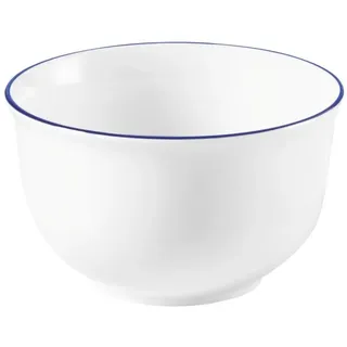 Esmeyer Müslischale Compact Weiß/Blaurand 6-tlg.