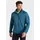 Strickfleecejacke Herren Blau 56