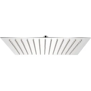 vidaXL Regenbrause Edelstahl 25x25 cm Quadratisch