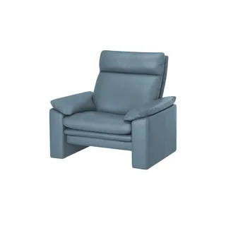 erpo just relax Relaxsessel JR963 Bari Leder 103 x 99 x 85 cm Türkis/Petrol mit Relax-Funktion