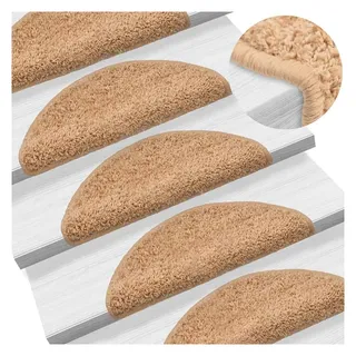 vidaXL Stufenmatte 56 x 17 cm Beige