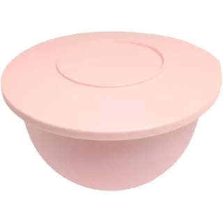 Tupperware Junge Welle Schüssel mit Deckel Servierschüssel Servieren rose 2,5 Liter