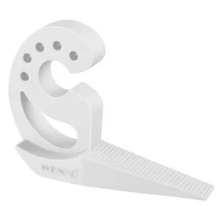 Wenko Türstopper MultiStop 50515100 aus Kunststoff, Fensterstopper, weiß
