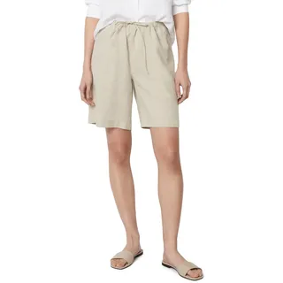 Shorts MARC O'POLO "aus leichter Qualität" Gr. 44, Normalgrößen, beige Damen Hosen Gerade