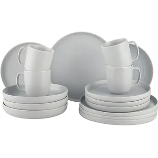 Butlers Geschirr-Set CASA NOVA 16-tlg. in Grau | Gr.: onesize