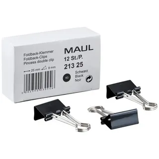 Maul Klemmer 25mm 12St Foldback Klemmer