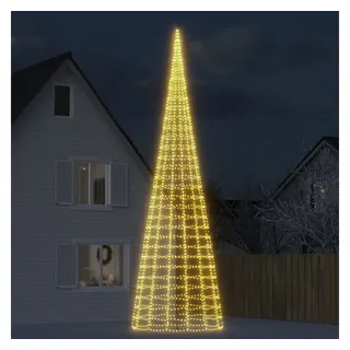 vidaXL LED Weihnachtsbaum Warmweiß 800 cm