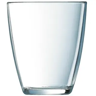 Luminarc 6 x Becherglas CONCEPTO, Inhalt: 0,31 Liter, Höhe: 97,5 mm, Durchmesser: 85,5 mm.