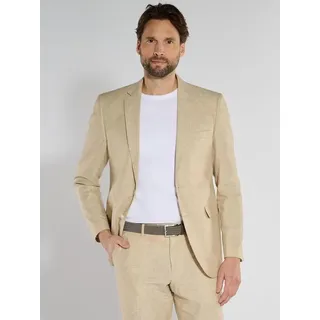 engbers Herren Anzug-Sakko slim fit Beige uni - 60