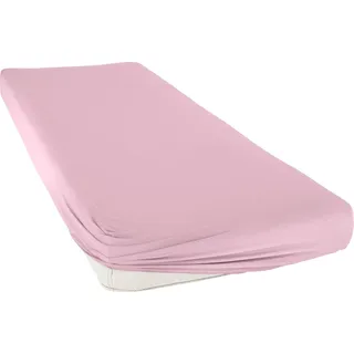 bellana Spannbettlaken Mako-Jersey 90 x 200 - 140 x 200 - 180 x 200 cm rosa
