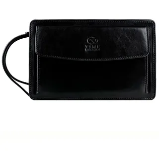 Time Resistance Lederclutch für Herren - Handtasche - Ledertasche Herren - Edles Portmonee - Umhängetasche - Clutch aus Leder