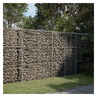 vidaXL Gabione mit Deckel 200 x 100 x 150 cm