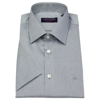 CasaModa Kurzarmhemd Comfort Fit Grau 45