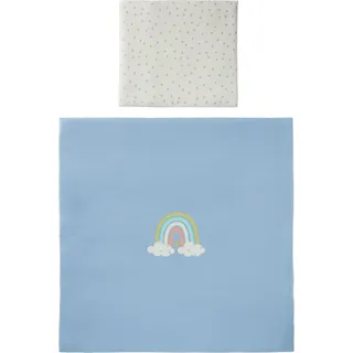 Bornino Home Wende-Bettwäsche Regenbogen 35x40 / 80x80 cm