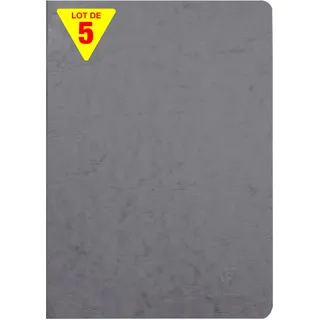 Clairefontaine Notizbuch Age Bag A4 grau/blanko