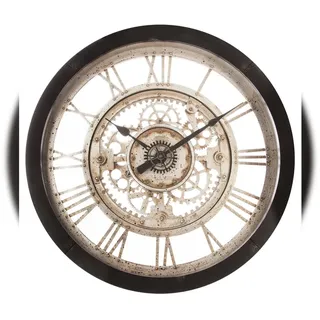 Atmosphera Industrielle Wanduhr 61,5 cm schwarz