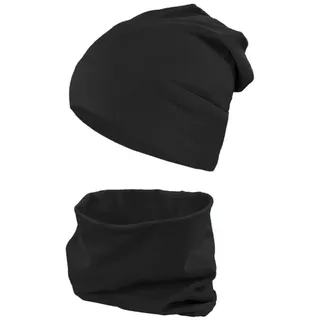 TupTam Jungen Beanie Mütze und Schlauchschal 2er Set - 52