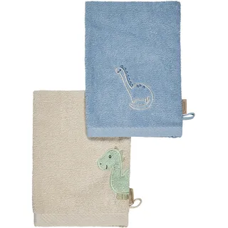 Sterntaler Waschlappen - -handschuh Beige, blau