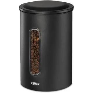 xavax Kaffeedose schwarz 24,5 x 15 x 15 cm 1,3 kg