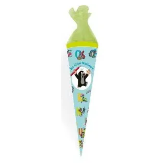 Trötsch Verlag Trötsch Schultüte 52679N, Der kleine Maulwurf, für Mädchen und Jungen, rund, 35 cm