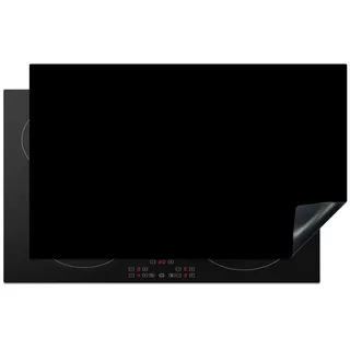 onlywow Herdabdeckplatte 85 x 52 cm Schwarz
