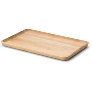 Continenta Tablett 34 x 21 cm Holz Braun
