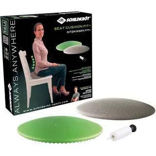 Donic Schildkröt Schildkröt Sitzkissen Fit+ Ø 34 cm Grau