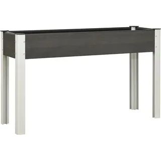 vidaXL Garten-Hochbeet 120 x 40 x 75 cm Grau