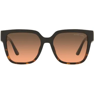 Michael Kors Sonnenbrille für Damen, Dark Tortoise/Brown Shaded, 54/17 - 54/17