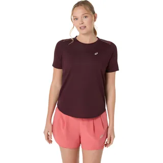 Asics ROAD T-Shirt Rot XS