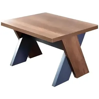 JVmoebel Schreibtisch Eleganter Sekretär aus Holz und Metall in Grau für das Büro (1-St., 1x nur Schreibtisch), Made in Europa braun