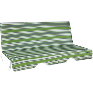 (Ersatz-)Sitzkissen für Valdavia Hollywoodschaukel Grün-Weiß