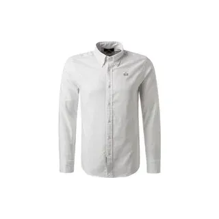 LA MARTINA Herren Hemd weiß Slim Fit, weiß, NOS