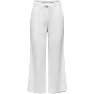 Jdy JDYTHEIS LIFE WIDE PANT Schlupfhose Weiß XS 32