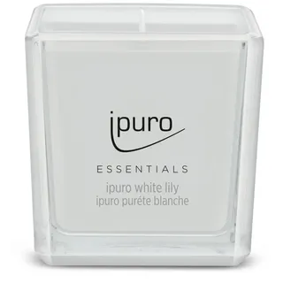 ipuro ESSENTIALS Duftkerze White Lily  125g