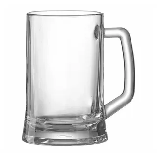 Ritzenhoff & Breker Bierglas Leo 500 ml, Glas weiß